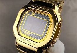 Image result for G-Shock Gold Watch