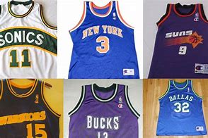 Image result for Old School NBA Jerseys
