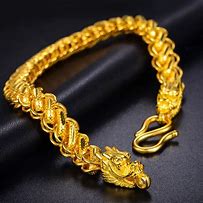 Image result for 24K Gold Bracelet for Men