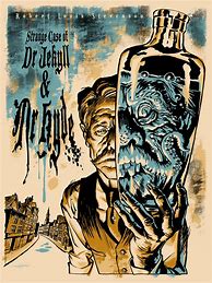 Image result for Dr Jekyll and Mr. Hyde Painting