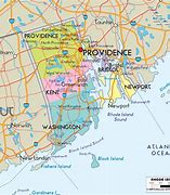Image result for Map of CT and RI