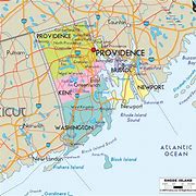 Image result for Rhode Island On USA Map