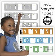 Image result for Free Printable Number 6-10