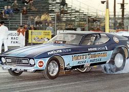 Image result for Blue Max Funny Car 71 Mustang