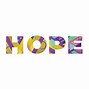 Image result for Full of Hope Word Art