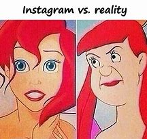 Image result for Instagram vs Twitter Meme