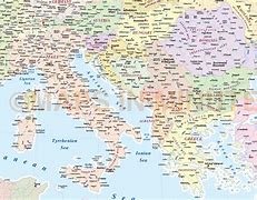 Image result for Printable Map of Southern Europe