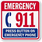 Image result for 911 Phone Signs