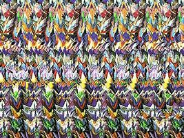 Image result for Magic Eye Airplane Green