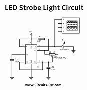 Image result for LED Strobe Circuit