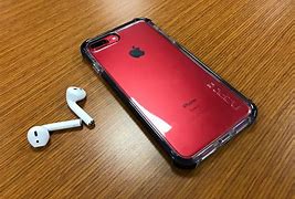 Image result for 7 Plus Case iPhone Clear with Red