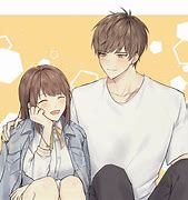 Image result for Couple Anime Smiling