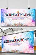 Image result for Contract Signing Backdrop