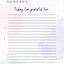 Image result for Daily Gratitude Diary Template