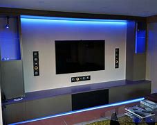 Image result for Custom Built TV Wall Units