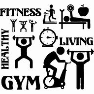 Image result for Fitness Day Stickers for Seniors