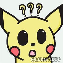 Image result for Confused Pikachu