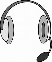 Image result for Headphones Microphone Clip Art