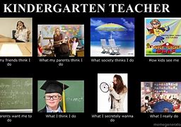 Image result for Kindergarten Teacher Meme