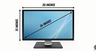 Image result for Monitor Height and Width