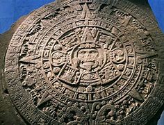 Image result for Aztec Sun Calendar