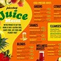 Image result for Fruit Juice Menu Board Template