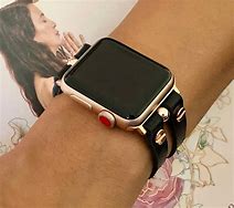 Image result for Apple Embossed Leather Bracelet