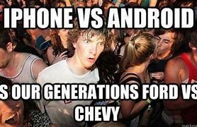 Image result for iPhone vs Android Meme Mug
