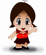 Image result for Clip Art Girl with Book