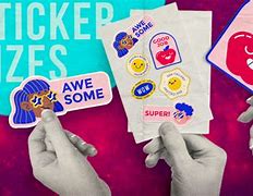 Image result for 3X3 Sticker Size Rectangle