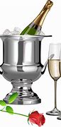 Image result for Champagne and Glasses Clip Art