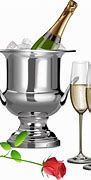 Image result for Champagne and Glasses Clip Art