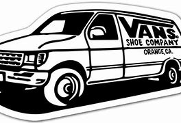 Image result for Black and White Vans Stickers