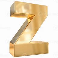 Image result for Gold Letter Z