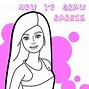 Image result for Barbie Head Drawing