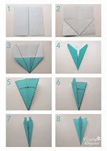 Image result for Paper Airplane Steps