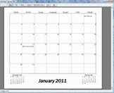 Image result for 3X5 Calendar Printable