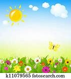 Image result for Sunshine and Flowers Scenery