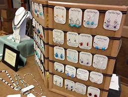 Image result for How to Display Jewelry at a Table in a Craft Show