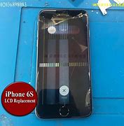 Image result for Cracked LCD iPhone 6s Bottom Screen