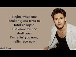 Image result for Niall Horan Melt Down Lyrics