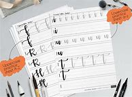 Image result for Brush Lettering Practice Guide
