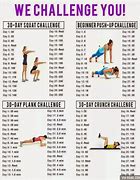 Image result for 30-Day Fitness Plan