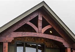 Image result for Heavy Timber Gable End Truss