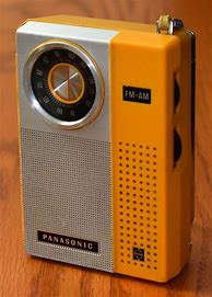 Image result for Panasonic AM/FM Tube Radio