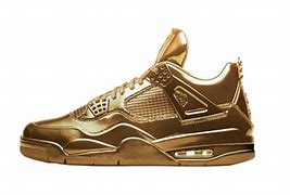 Image result for White and Gold Jordan Sneakers