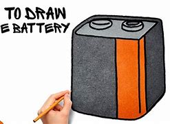 Image result for 9V Battery Drawing