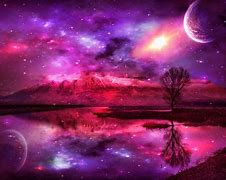 Image result for Aesthetic Wallpaper Space Galaxy Pink