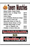 Image result for Zukey Lake Tavern Menu