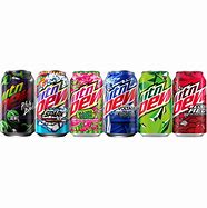 Image result for All Flavors of Mountain Dew
